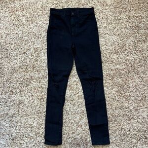 American Eagle Outfitters High Rise Black Jeans